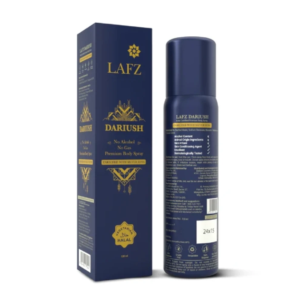 Lafz Dariush Premium Body Spray 120ml