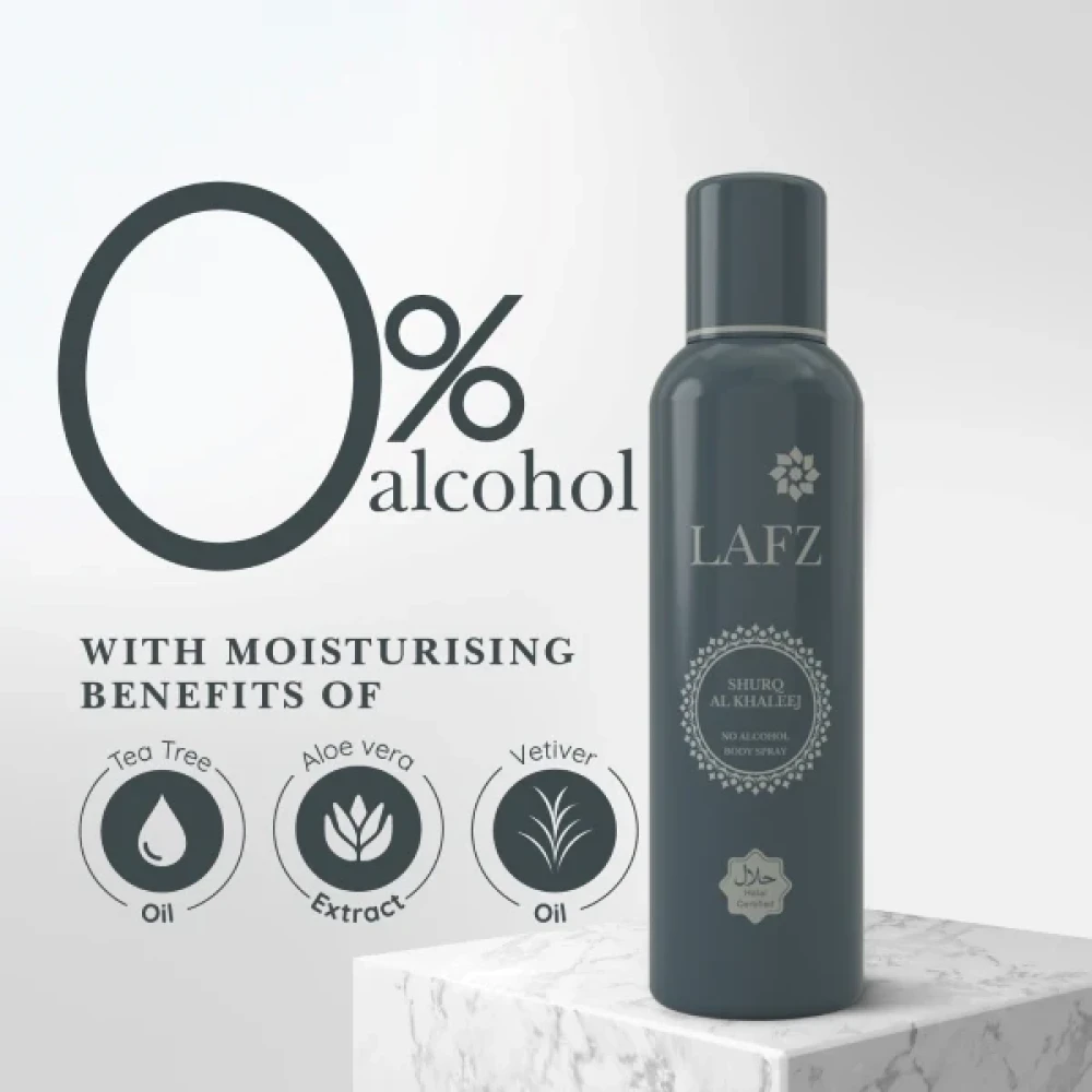 Lafz Shuro Al Khaleej No Alcohol Perfume 160ml