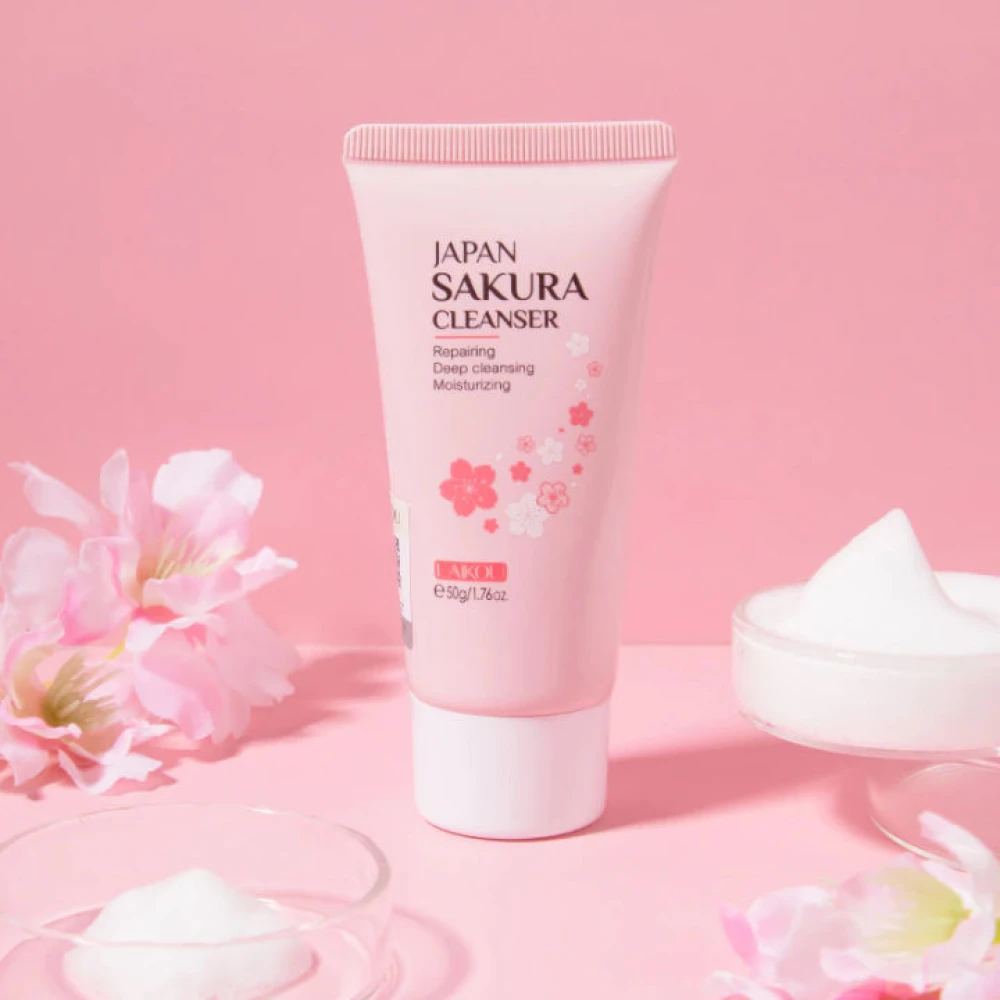LAIKOU Japan Sakura Face Wash 50g