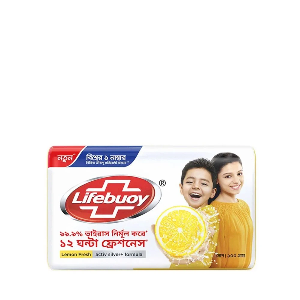 Lifebuoy Soap Bar Lemon Fresh 90g