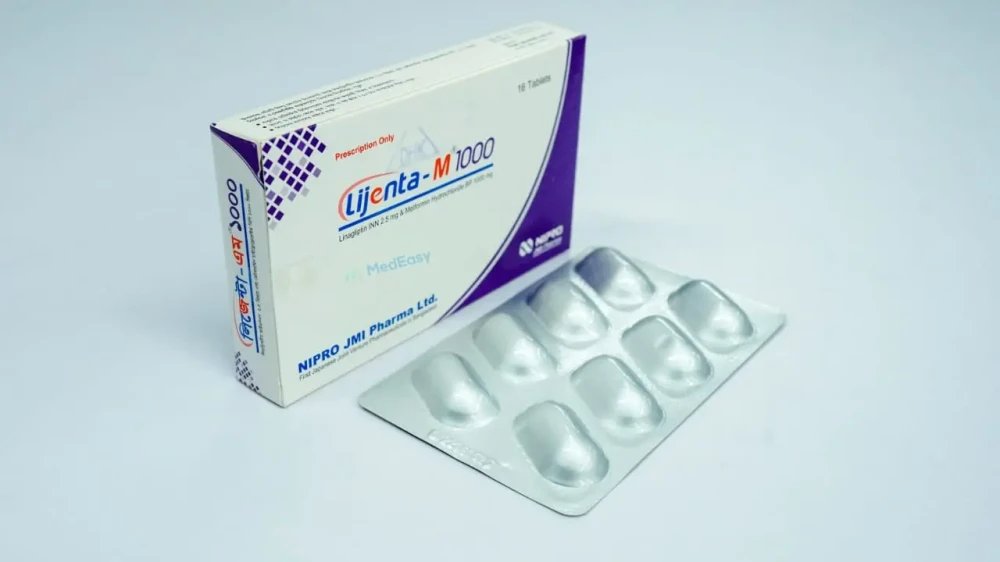 Lijenta-M 1000 mg Tablets