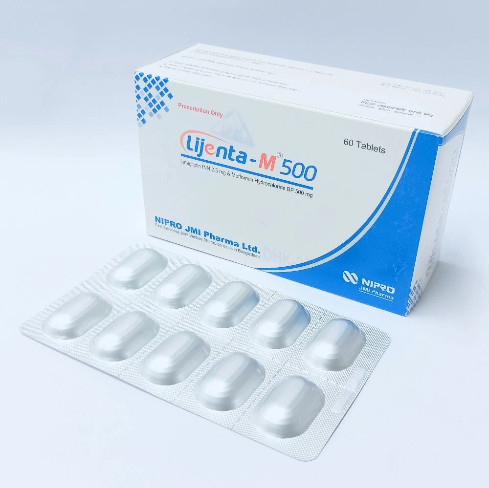 Lijenta-M 500 mg Tablets
