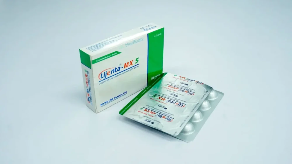 Lijenta-MX 5 mg Tablets