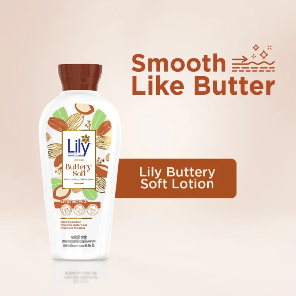 Lily Butter Soft Nourishing Skin Lotion 200ml