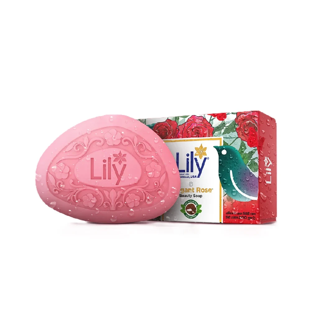Lily Elegant Rose Beauty Soap 100gm