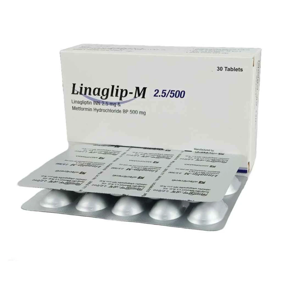 Linaglip-M 2.5/500mg Tablet