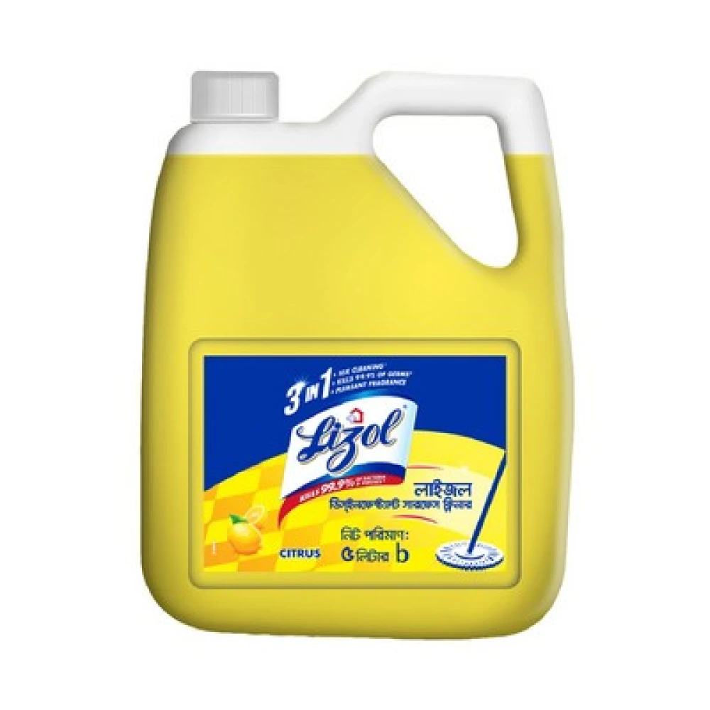 Lizol Citrus Floor & Surface Cleaner 5 L