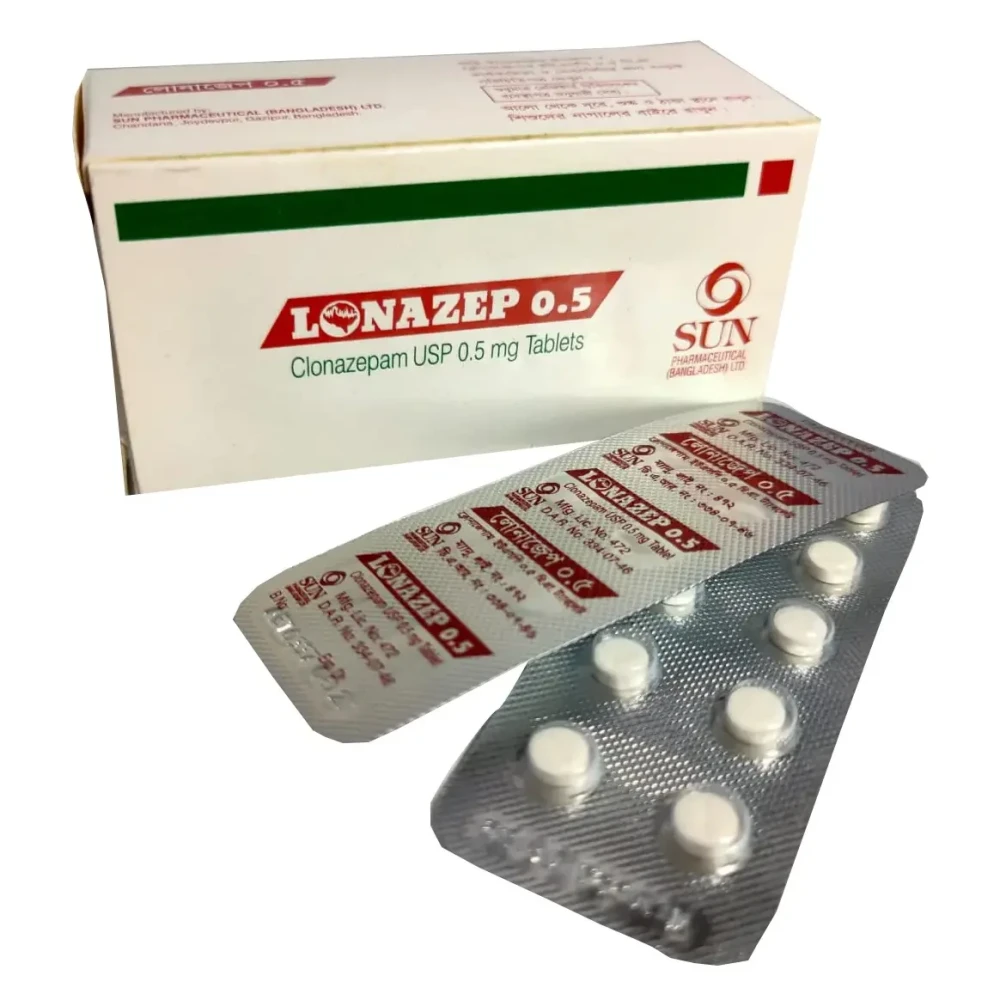 Lonazep 0.5mg Tablet