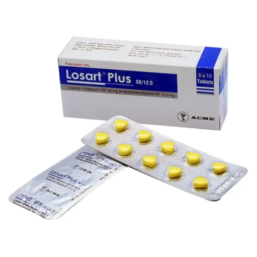 Losart Plus 50mg Tablet