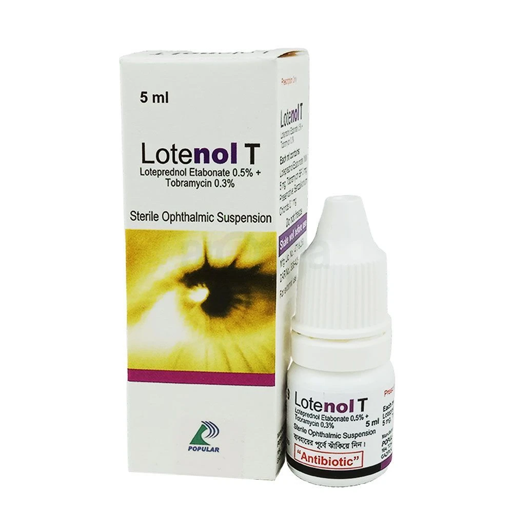 Lotenol T Sterile Ophthalmic Suspension 5ml