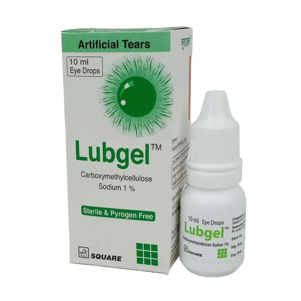 Lubgel 1% Eye Drops 10ml