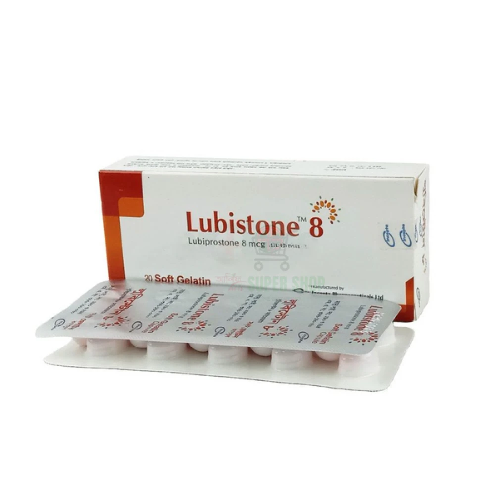 Lubistone 8mcg Soft Capsules