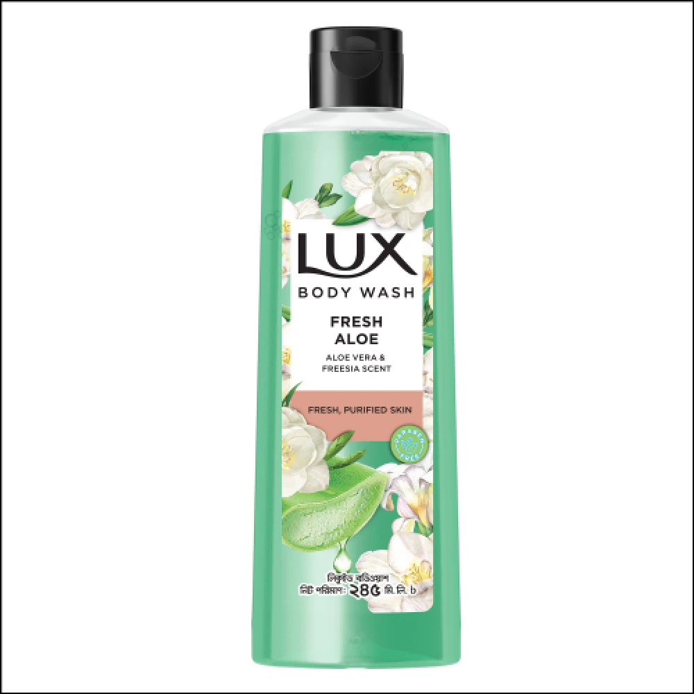 Lux Fresh Aloe Body Wash 245g