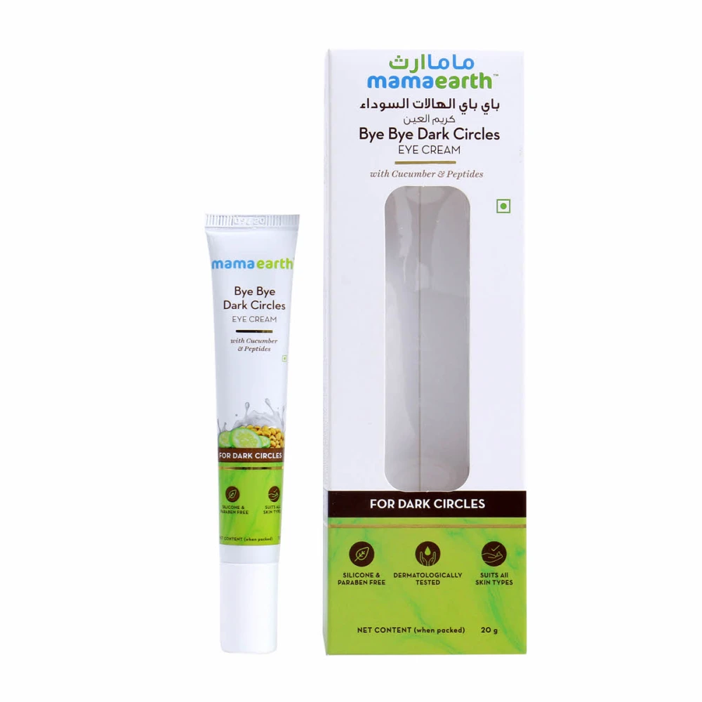 Mamaearth Bye Bye Dark Circle Eye Cream 20gm