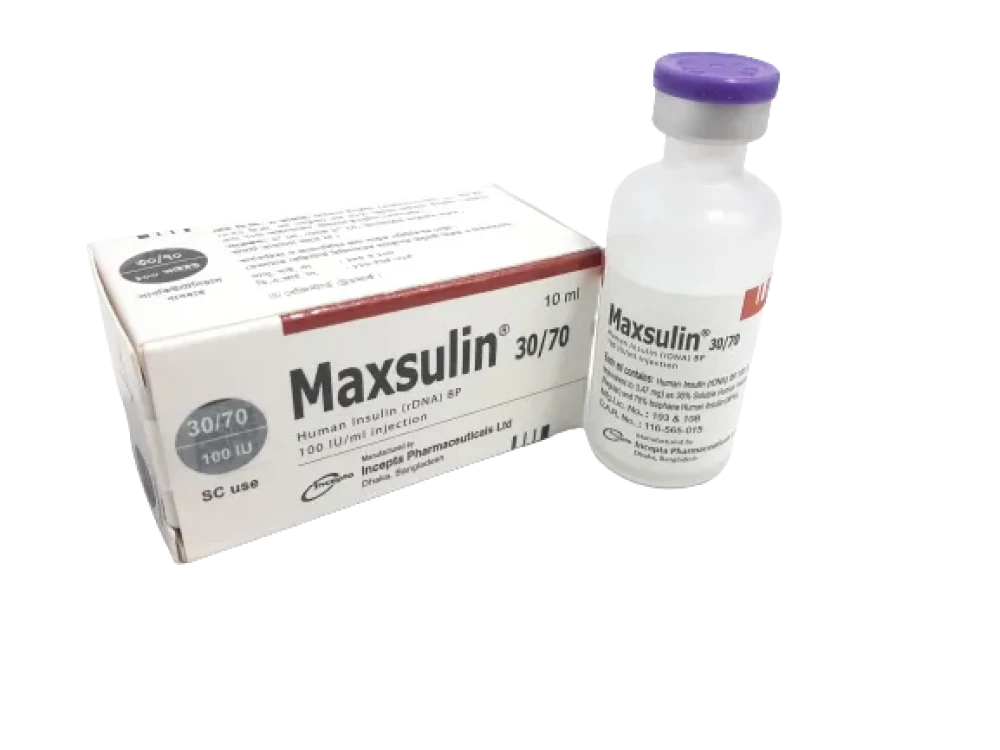 Maxsulin 30/70 100mg Inj