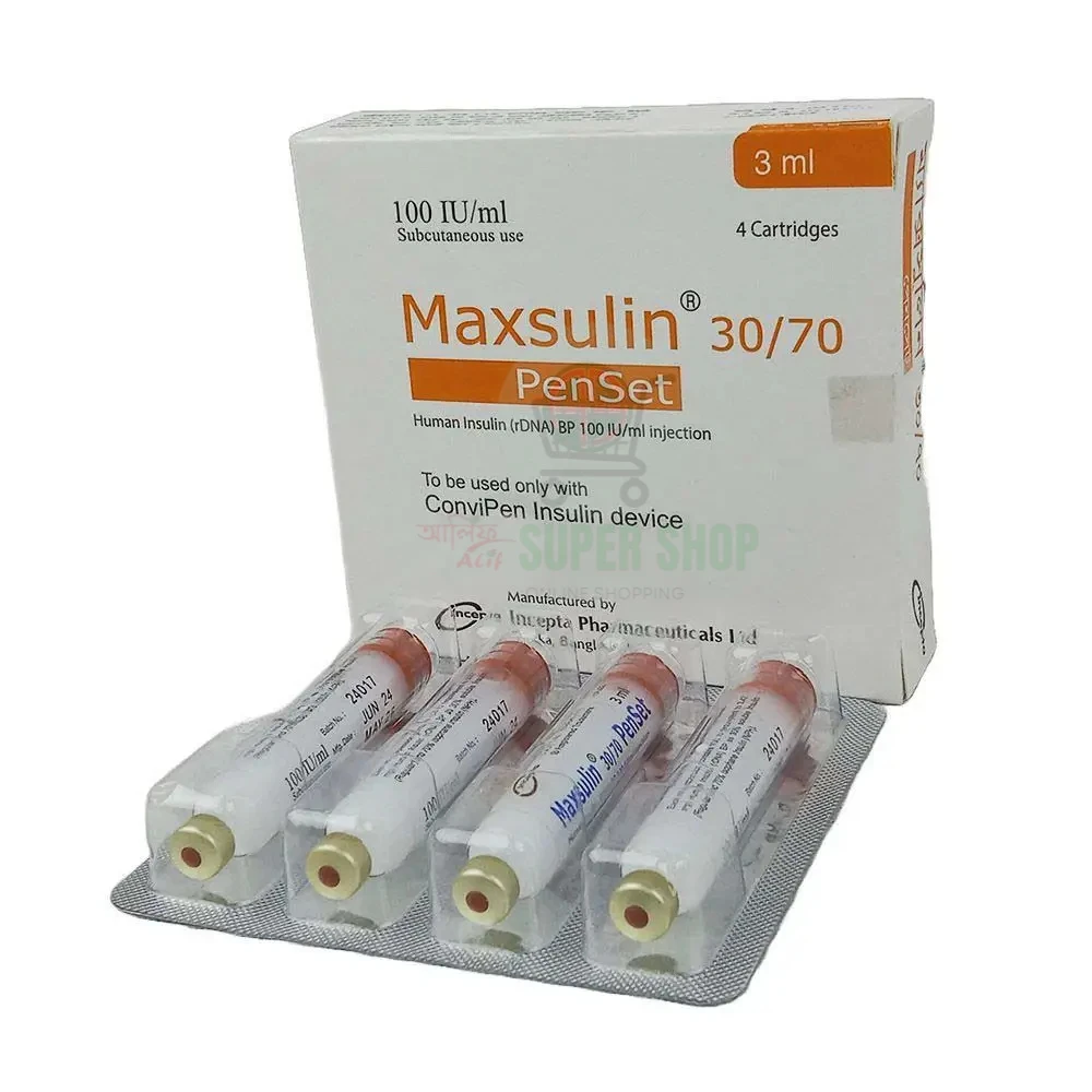 Maxsulin 30/70 100mg penset
