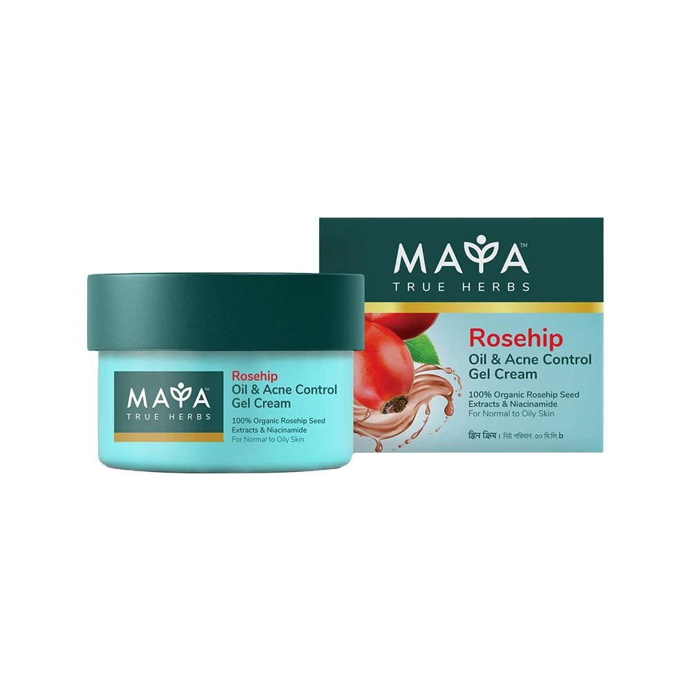 Maya Rosehip Oil & Acne Control Gel Cream 50ml