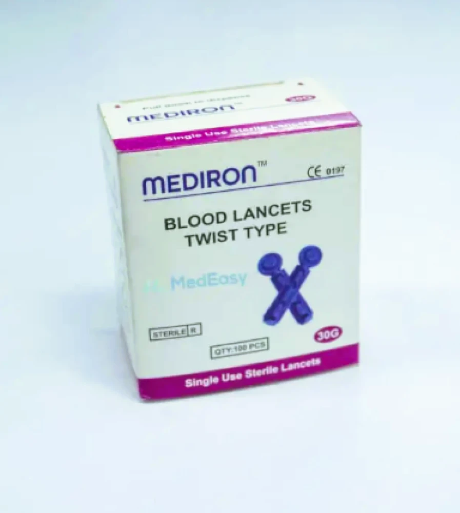 Mediron Blood Lanset Twist Type 100pcs