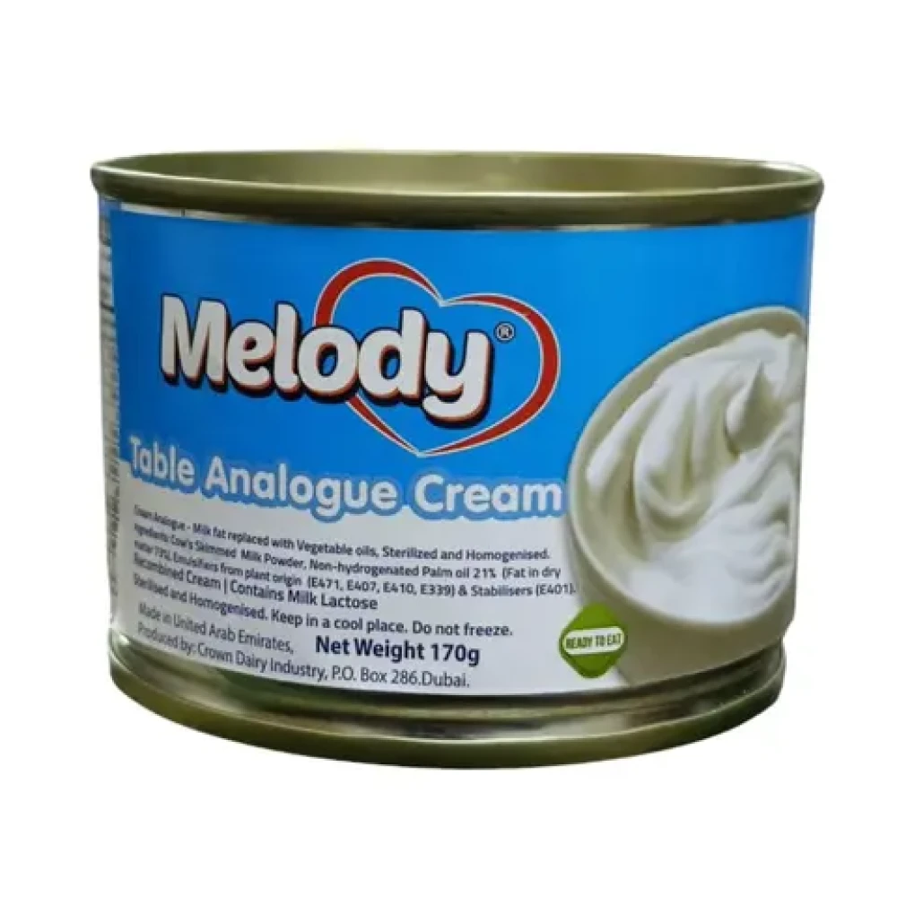 Melody Table Analogue Cream 170g