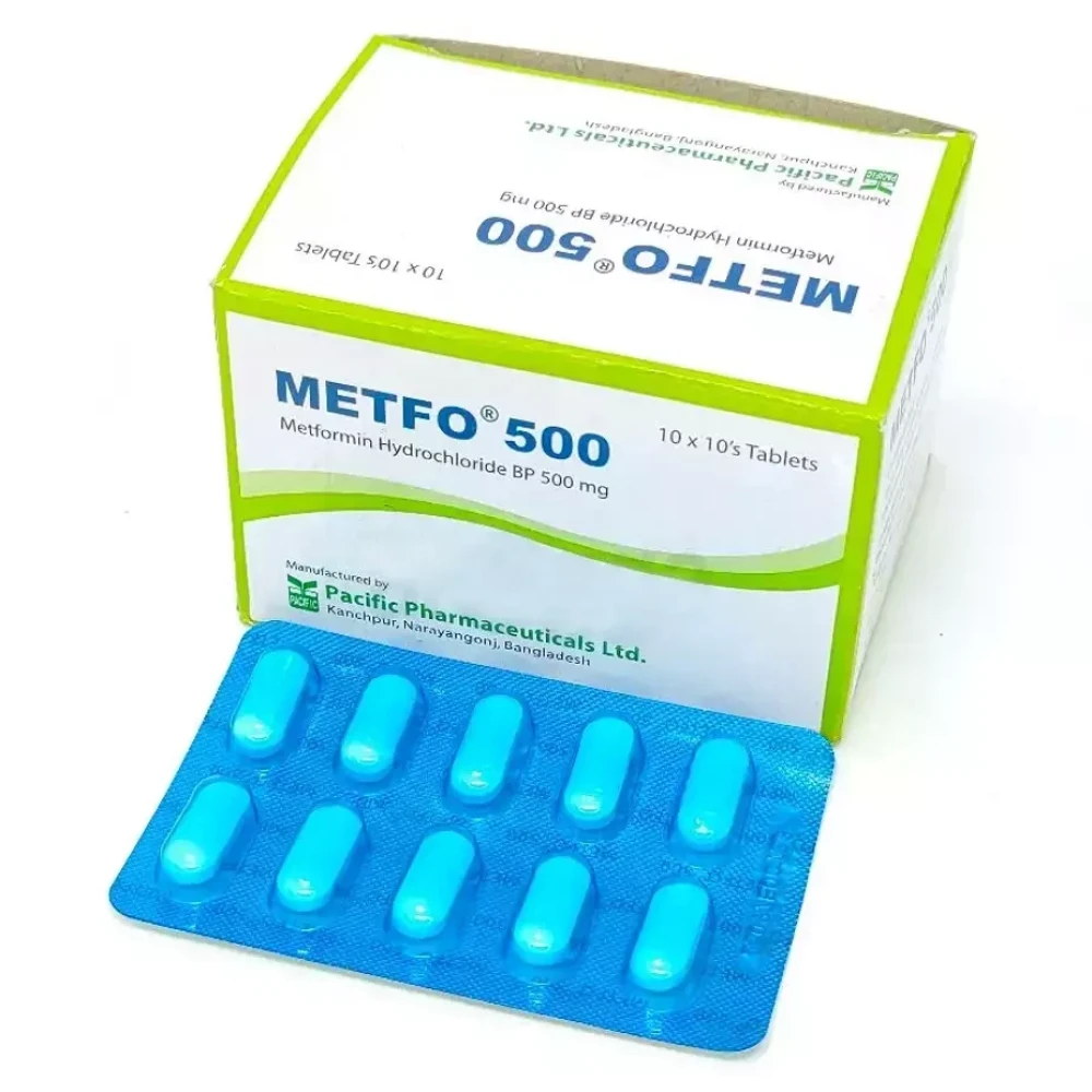 Metfo 500mg Tablet