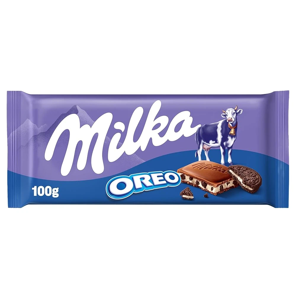 Milka Oreo Alpine Milk Chocolate 100g