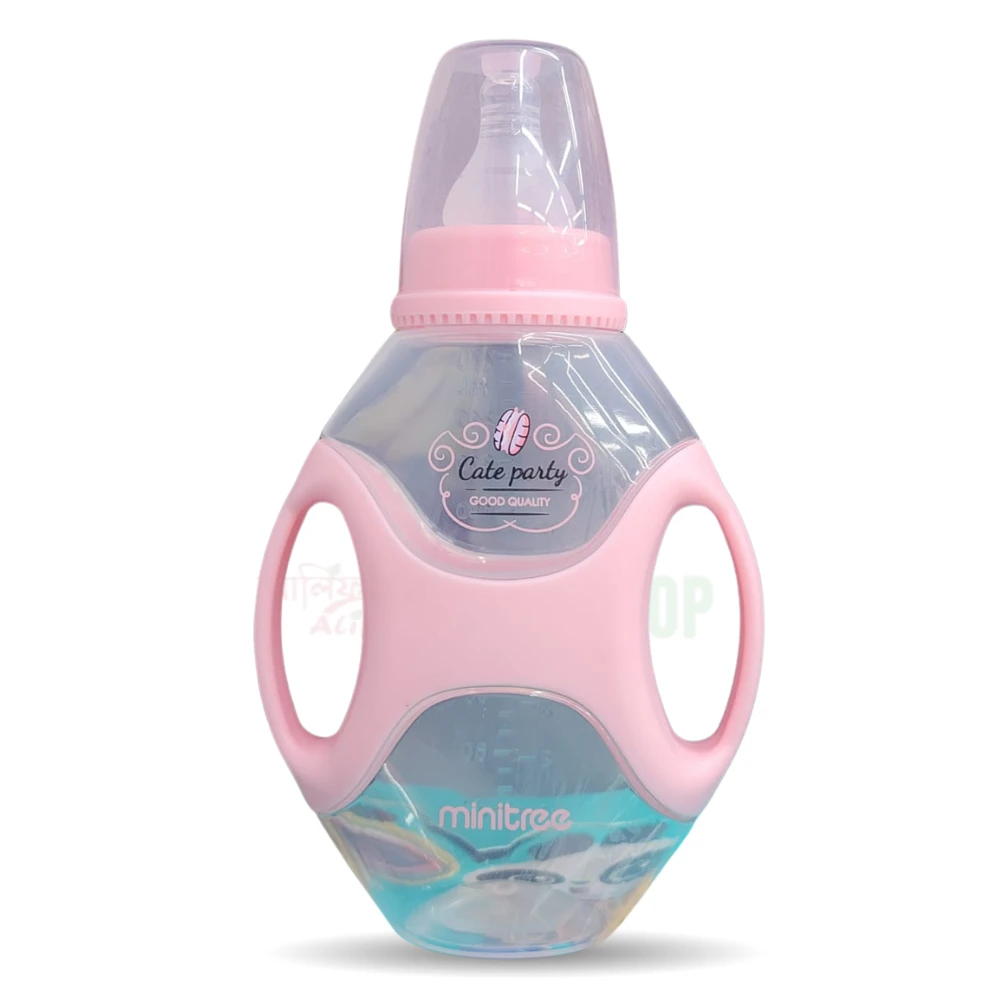 Minitree Regular Neck Feeding Bottle (Handle)
