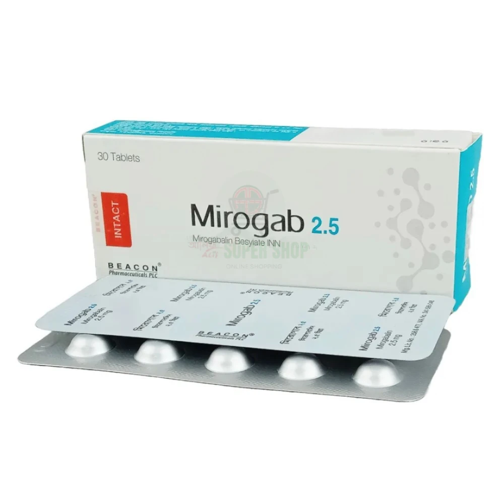 Mirogab 2.5mg Tablet