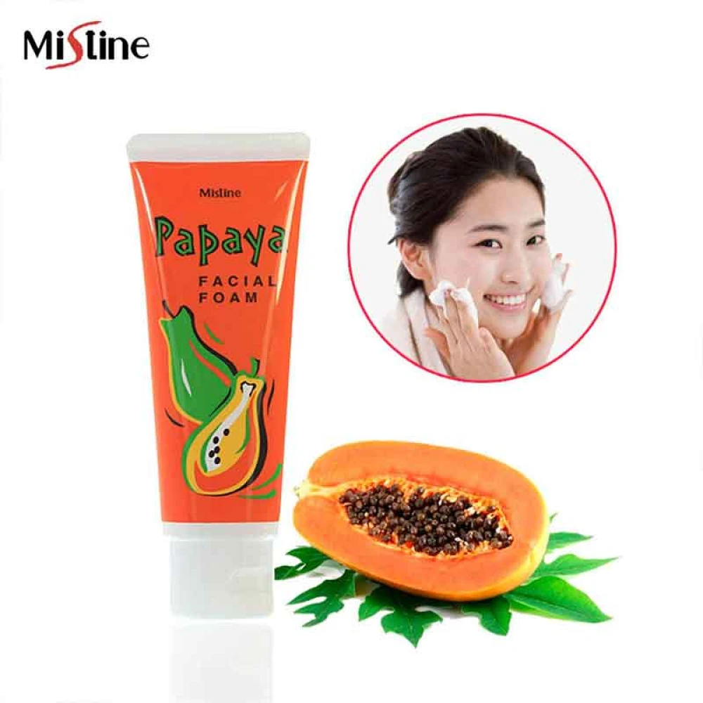 Mistine Papaya Facial Foam Face Wash 100ml