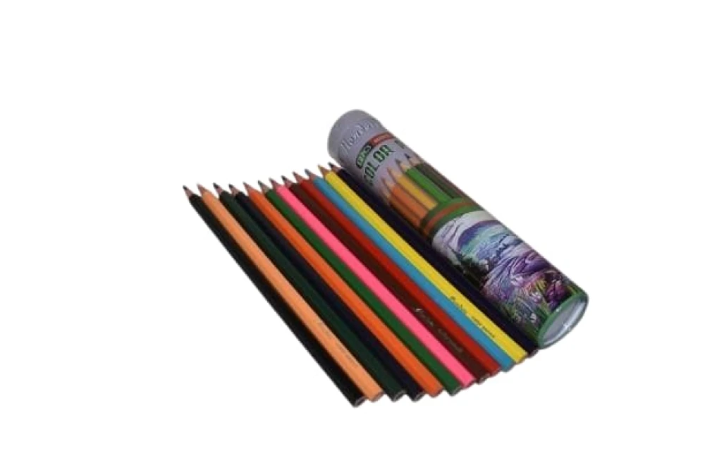Mondete 12 Color Roundtin Pencil