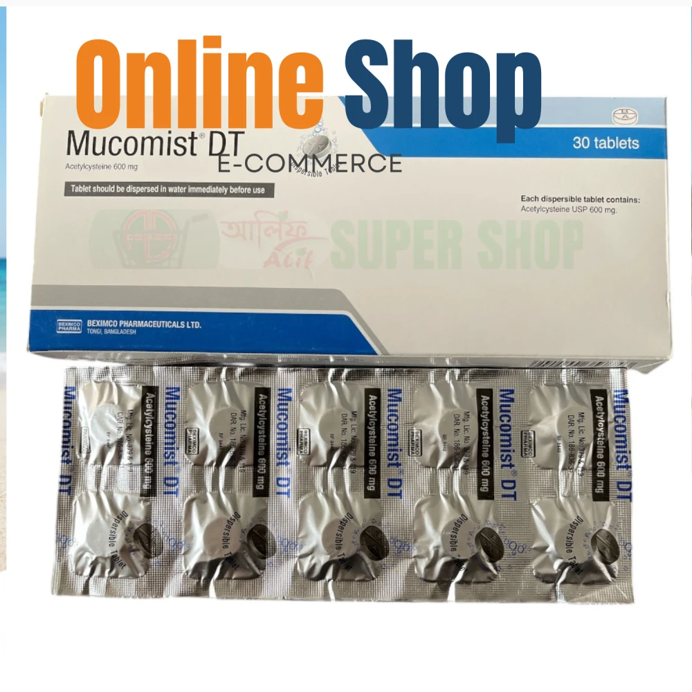 Mucomist DT 600mg Tablet