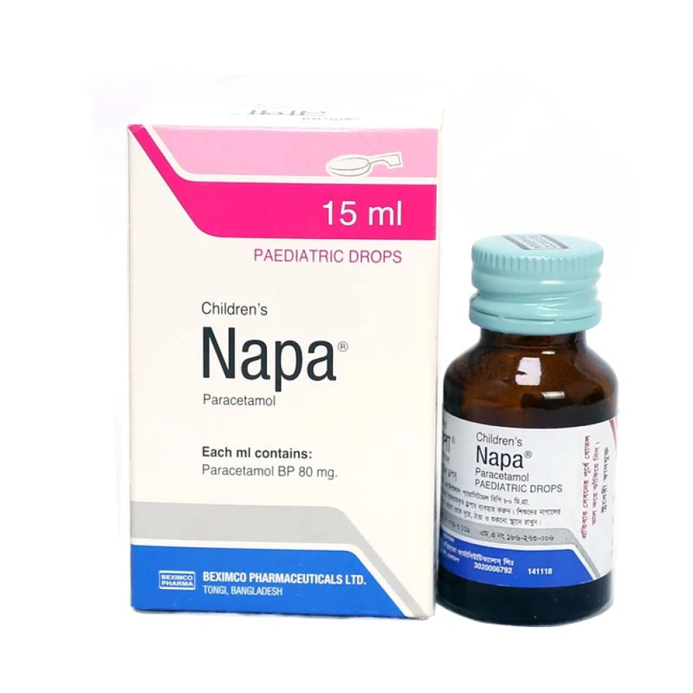 Napa Paediatric Drops 15ml