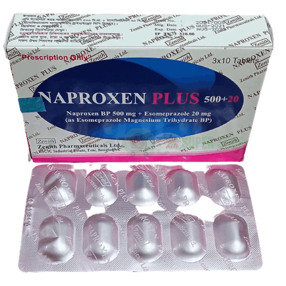 Naproxen Plus 500/20mg tablet