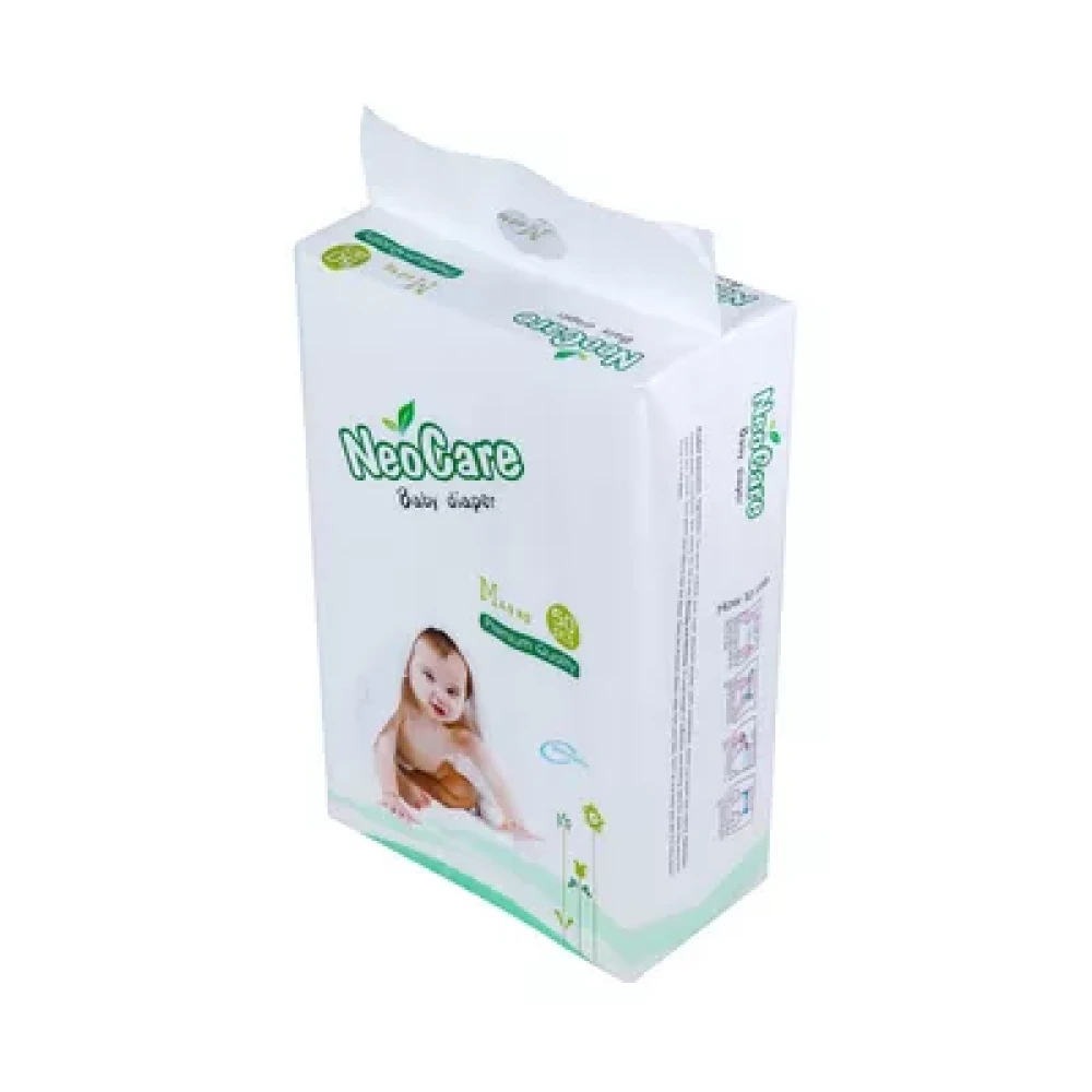 NeoCare Premium Baby Diaper (4-9 Kg) M 50Pcs