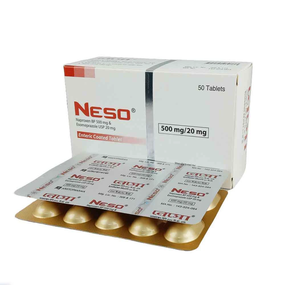 Neso 500/20 mg Tablet