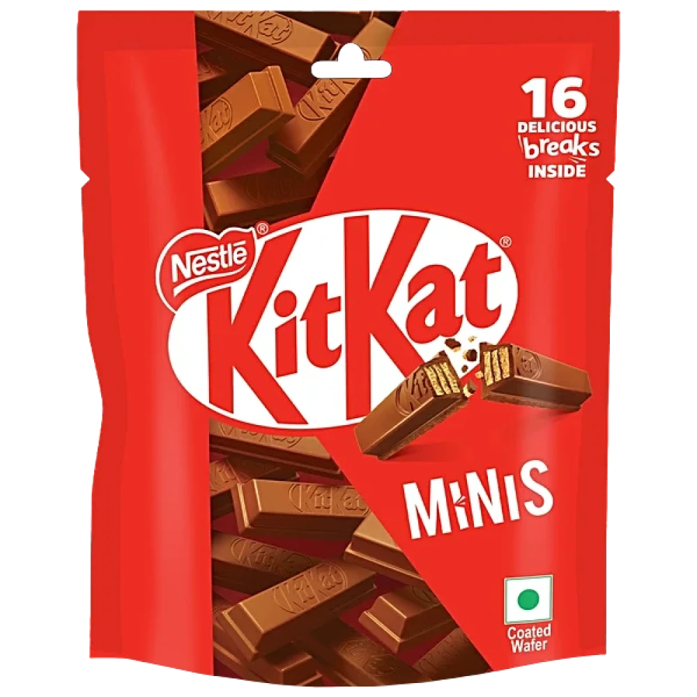 Nestle KitKat Minis Choco Coated Wafer Bars 118.4g