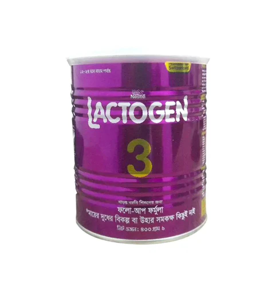 Nestle Lactogen 3 Baby Milk Tin (12-24) 400g