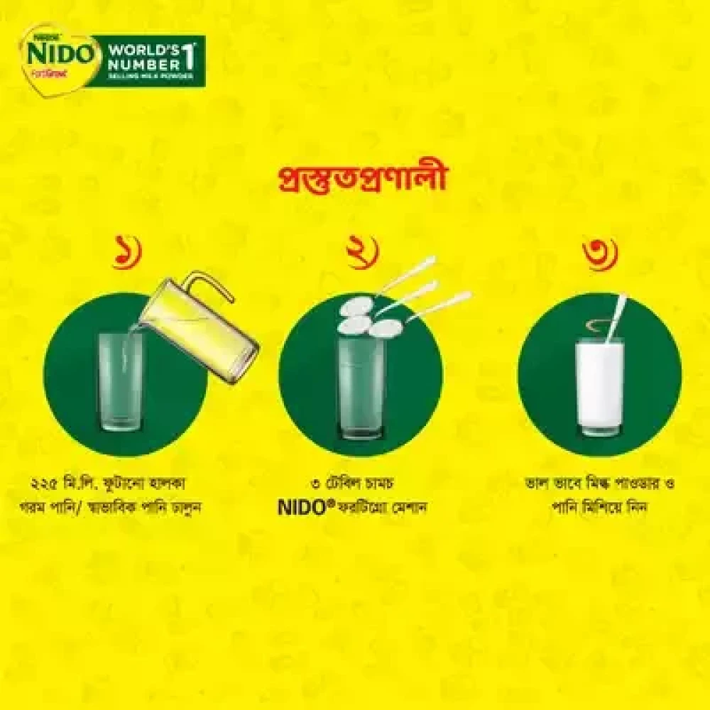 NIDO Fortigrow Full Cream Milk Powder 700g