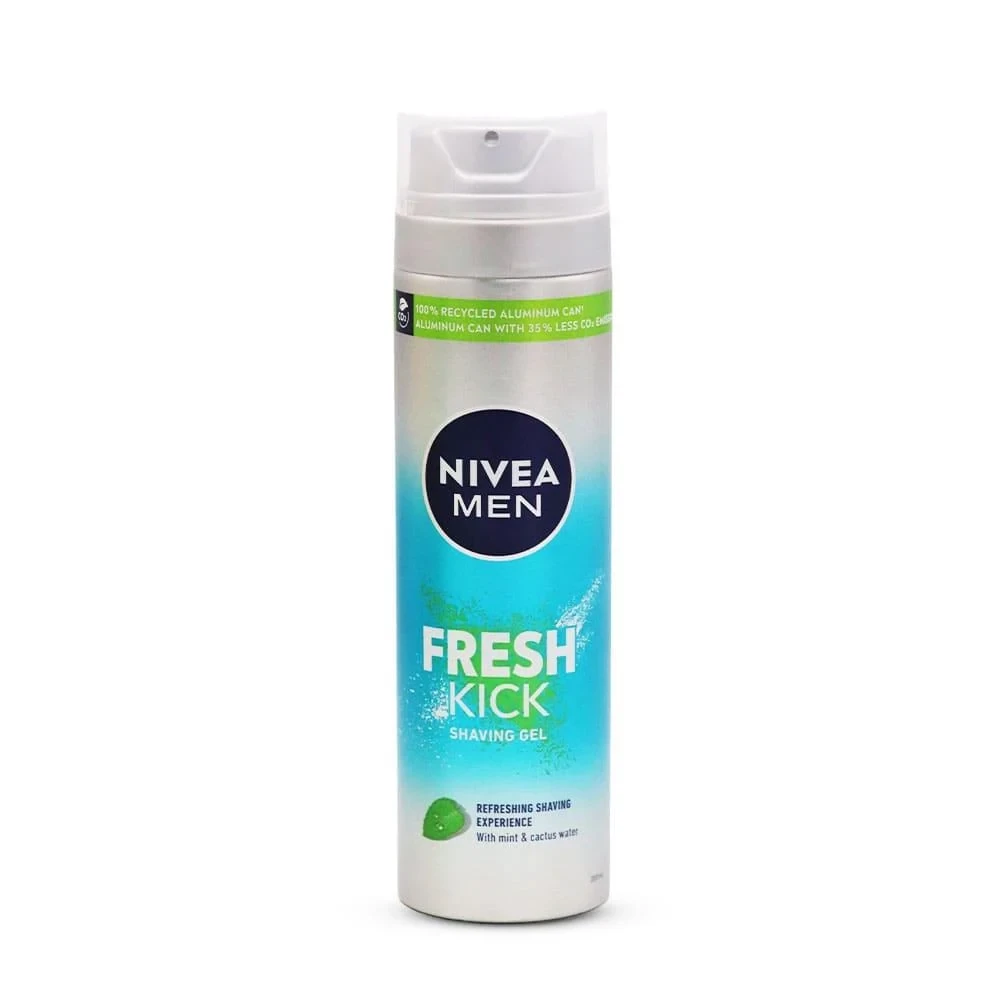 Nivea Men Fresh Kick Shaving Gel 200ml