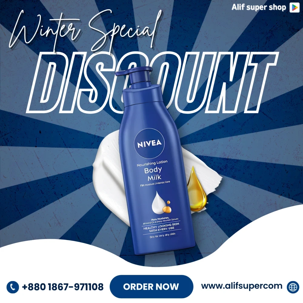 Nivea Nourishing Lotion Body Milk 400ml