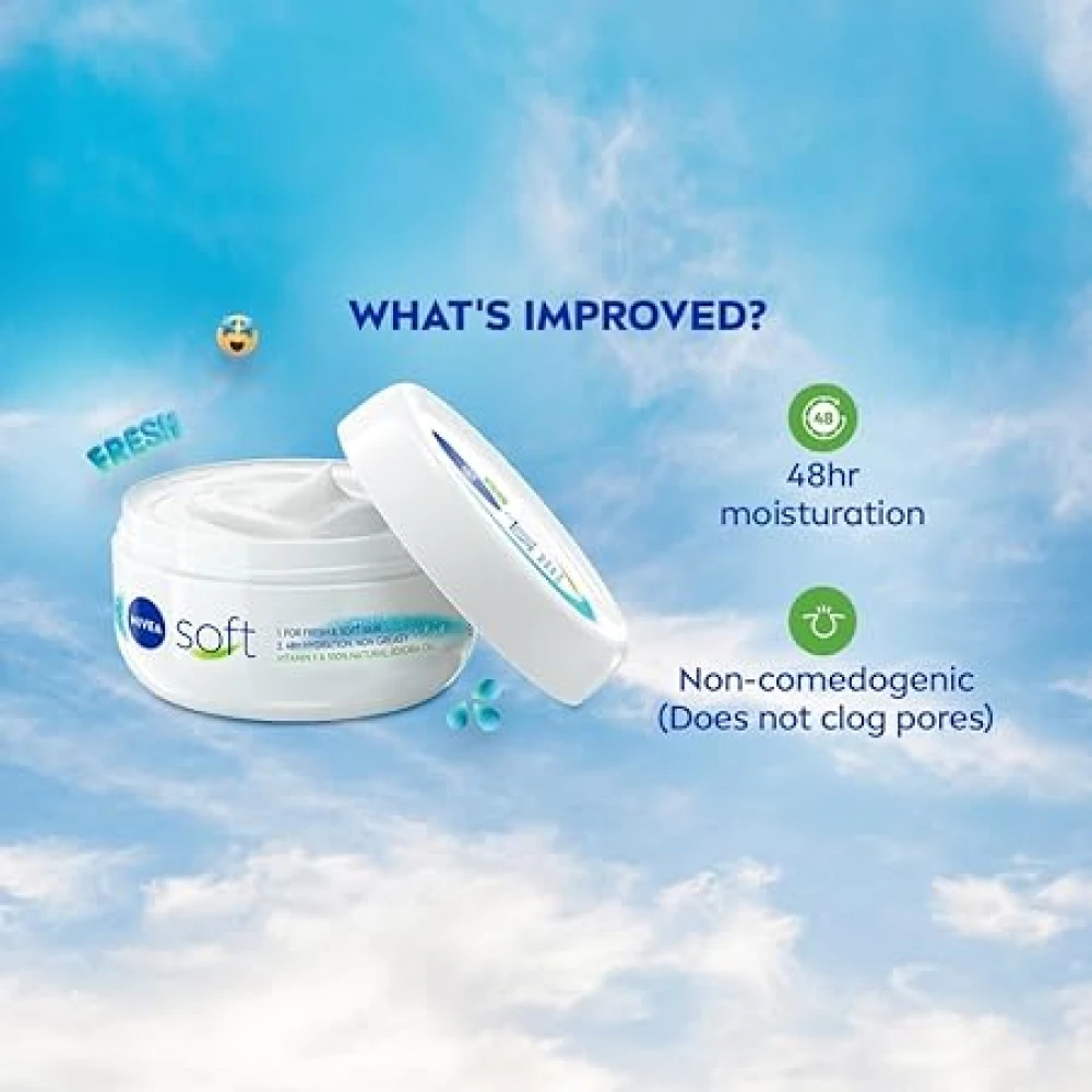 Nivea Soft Light Moisturiser Cream 50ml