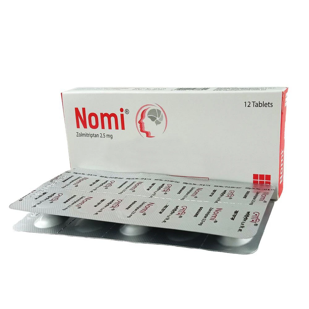 Nomi 2.5 mg Tablet