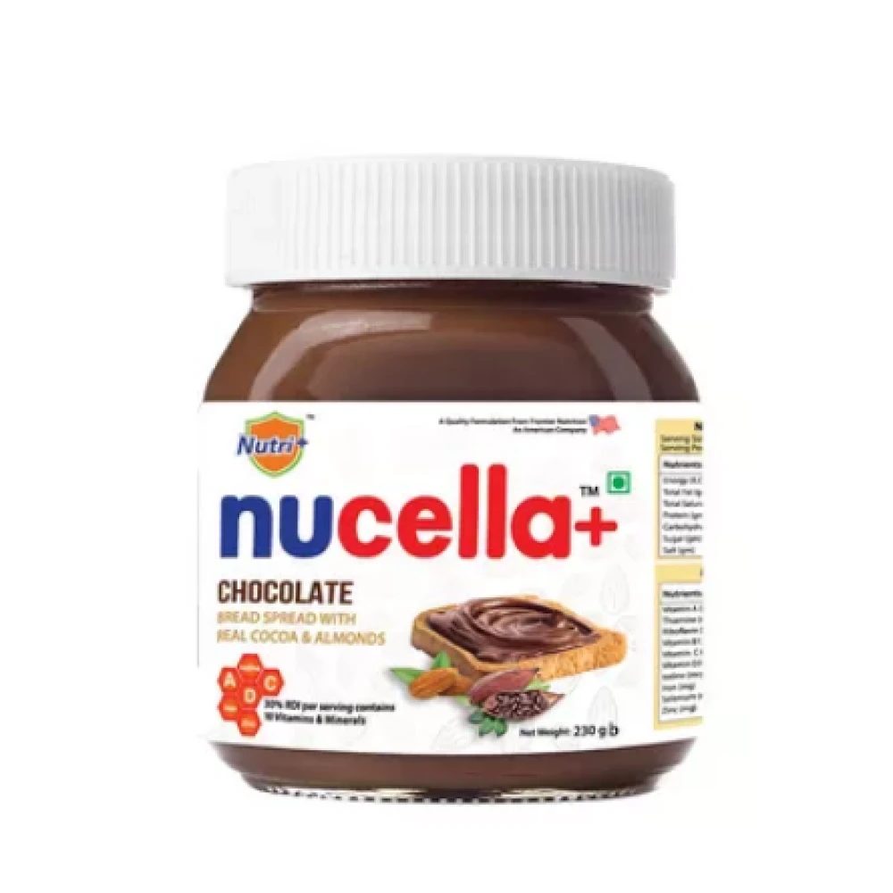Nucella+ Chocolate Bread Spread Cocoa & Almond 400g