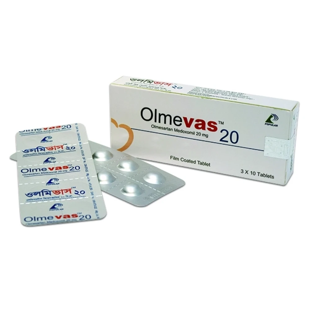 Olmevas 20mg Tablet
