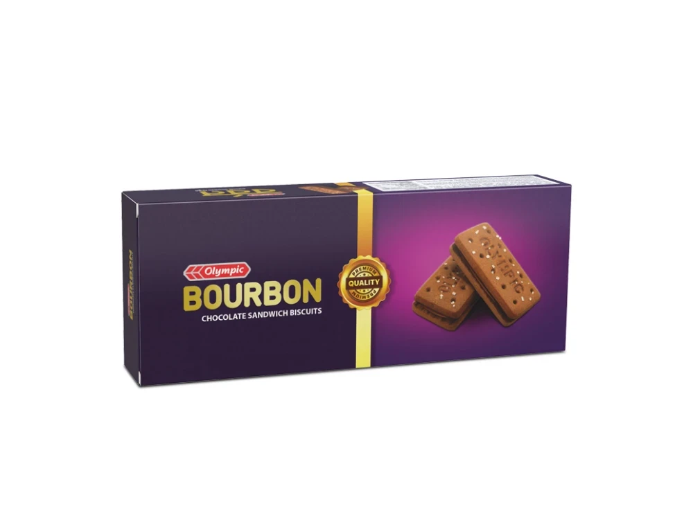 Olympic Bourbon Chocolate Sandwich Biscuits 260gm