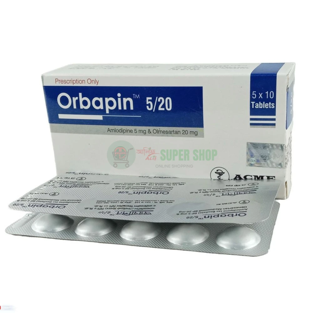 Orbapin 5/20 mg Tablet