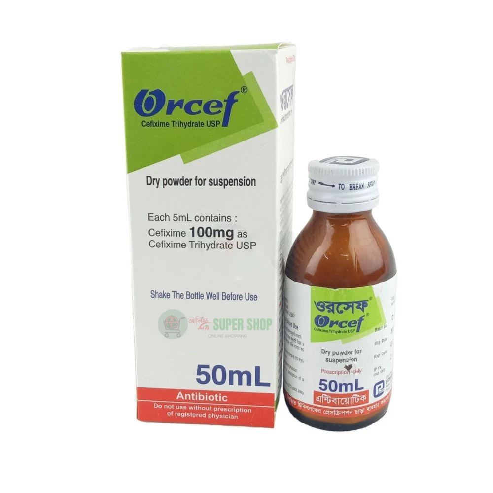 Orcef 50ml Powder for Suspension