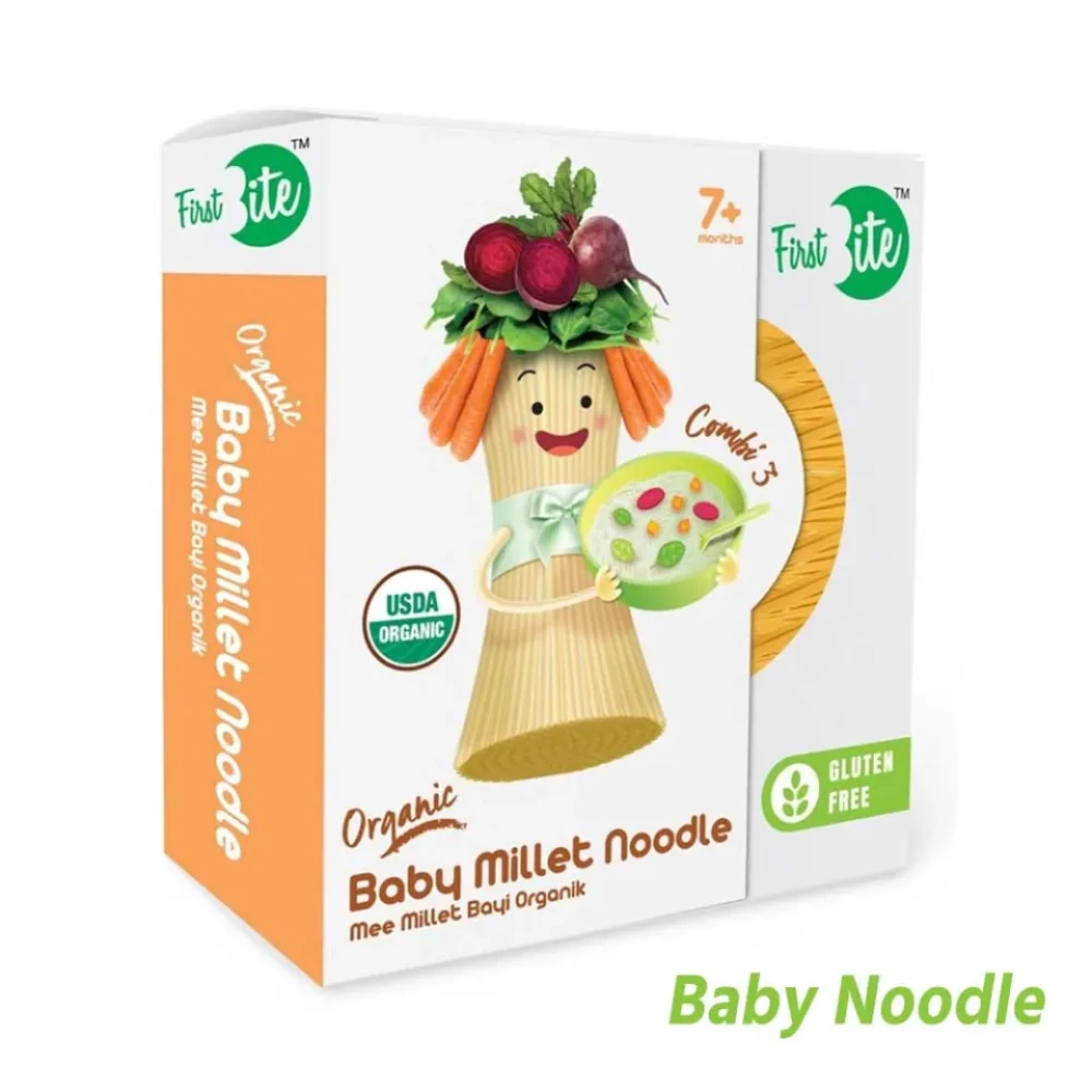 Organic Baby Millet Noodles Combi 3 180g