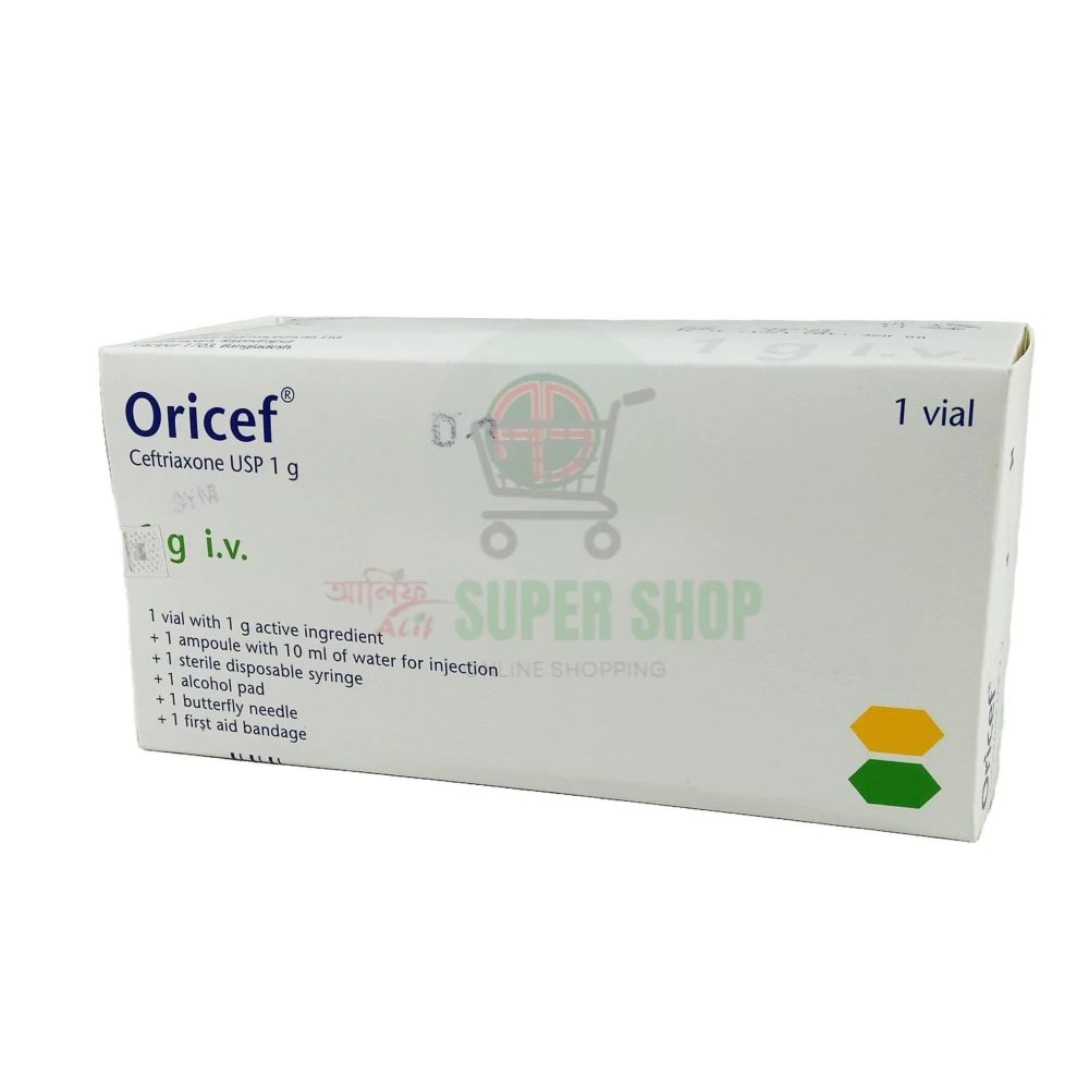 Oricef 1gm/vial Injection