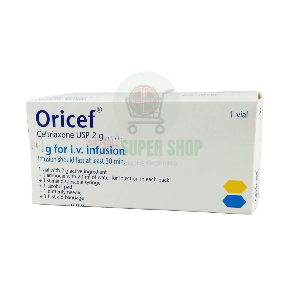 Oricef 2gm/vial Injection