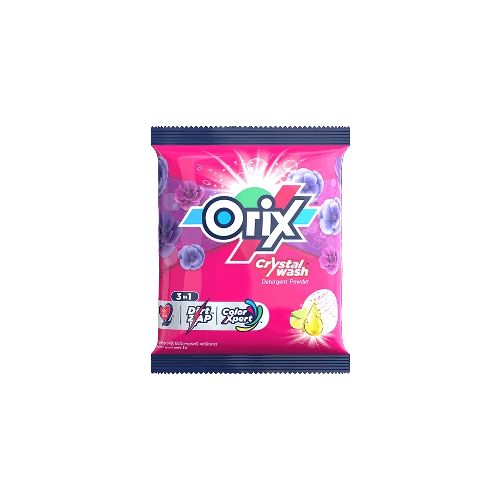 Orix Crystal Wash Detergent Powder 500g